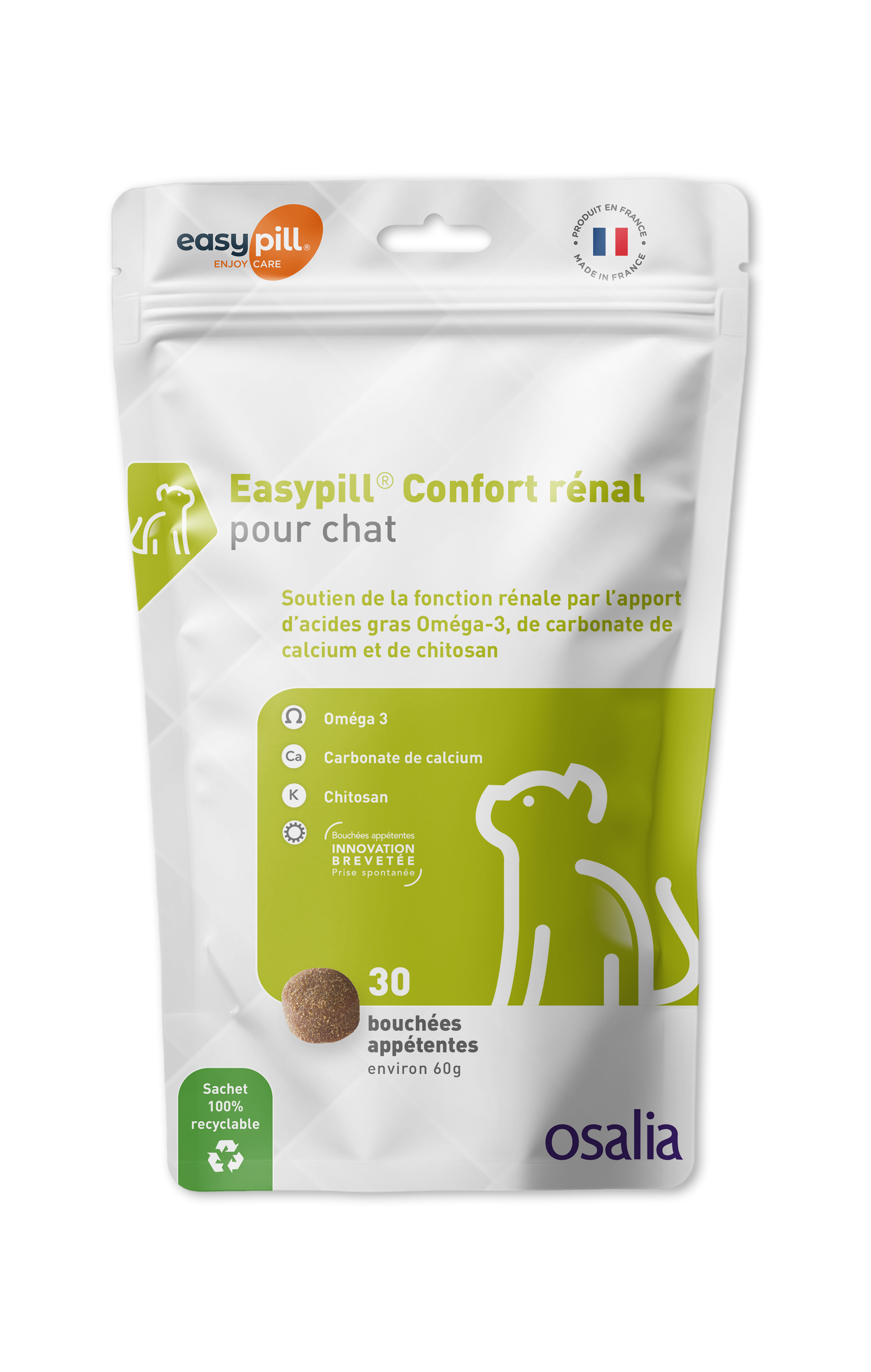 EASYPILL CONFORT RENAL CHAT 30 BOULETTES